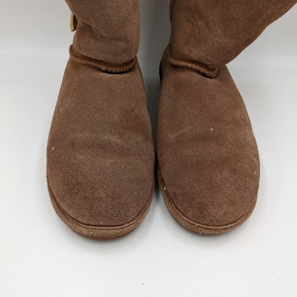 Bearpaw Lined Brown Suede Winter Boot 10 Women - Picture 7 of 8